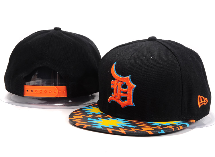 MLB Detroit Tigers NE Snapback Hat #09